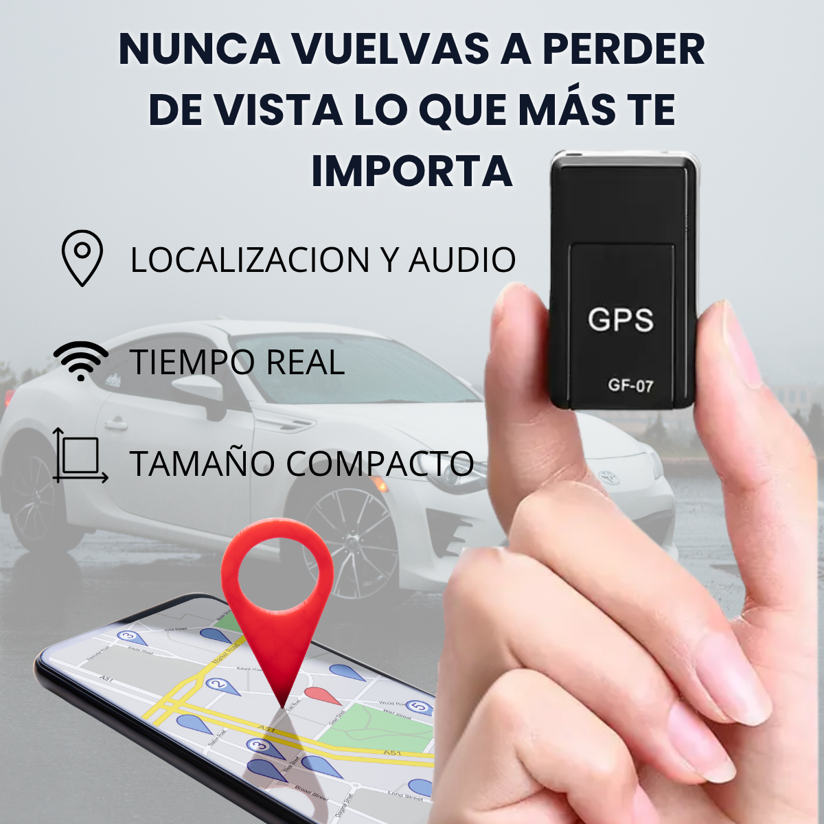 Mini Rastreador TrackGuard GPS™